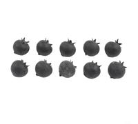 Feeshoppher Set di 50 mirtilli artificiali in schiuma ad alta densità, realistici, dimensioni 2 cm, per casa, cucina ed eventi, decorazione per torte, cestini, casa delle bambole, M