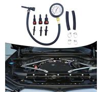 Feeshoppher Strumento tester per misurare la pressione del carburante, 0-100 psi, per auto, moto e camion, diagnostica del sistema di alimentazione con misurazione di precisione, display di facile