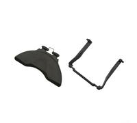 Feeshoppher Supporto per scarico posteriore con clip e albero di supporto per Mercedes Benz Classe S GL W223 W254 W214, 73 mm x 65 mm + 83 mm x 65 mm (Snap + albero di supporto)