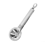 Feeshoppher Tagliauova in acciaio inox, taglia uova sode in sei segmenti uguali, resistente alla ruggine 304, design ergonomico leggero riduce al minimo l'affaticamento della mano, facile da pulire