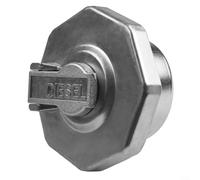 Feeshoppher Tappo del serbatoio con chiave per ISUZU ELF NP-R NQR 4HK1 tappo del serbatoio del carburante con chiave di blocco di ricambio per NQR90 NLR85 NMR85 NP-R75 NQR75 700P Compatibile con 8