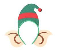 FEESHOW Pezzi Di Fazzoletti Per La Testa Di Elfi Di Natale Maschere Di Halloween Fazzoletti Per La Testa Di Nani Gnomi Per Regali Di Festa Di Natale Tipo B Taglia unica