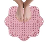 Feet Relaxing Mat Pads, Intelligent Counting Ergonomic Reflexology Mat for Walking, Ergonomic Reflexology Mat with 5 Embedded Magnets for Walking and Long Sitting, Calcio Massage