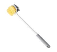Feet Scrubber - Double-Sided Long Handle Bathing Tool | Heel Sole Brushing Scrubber for Elderly Men Women Adults Bathroom Dorm Apartment Spa Center Hotel