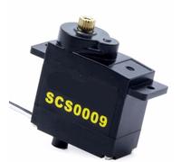 Feetech 2kg TTL Models Servo seriale SCS Servo robotico Servo con ingranaggi in metallo e doppio asse da 300 gradi(Pink)