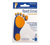 Fitobucaneve Feetline Cerotti Callifughi Paracalli Ovali Piccoli 6Pezzi
