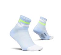 Feetures - Calzini Elite, a onda, con cuscinetto leggero, invisibili, Medium