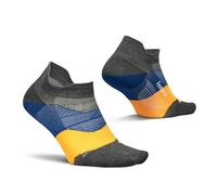 Feetures Elite Light Cushion No Show Tab Sock Wave, Sigillo in ferro (1 confezione), Medium