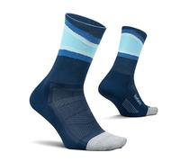 Feetures Elite Ultra Light Cushion Mini Crew Sock - Calzini sportivi a compressione mirata, Large