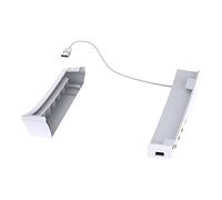 Feeuid Supporto Orizzontale per con 4 Estensioni USB, Supporto per Console per Armadietto, per Disc e Digital Edition