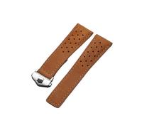 FEFHFKZCZZ Cinturino Da 20 Mm, 22 E 24 Adatto For Tag Heuer, For Carrera(Brown-SV,24mm)