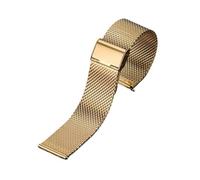 FEFHFKZCZZ Cinturino For Orologio In Acciaio Inossidabile Da 0,8 Mm, 18, 20, 22, Spessore 2, Adatto For DW, For Omega(Glod,18mm)