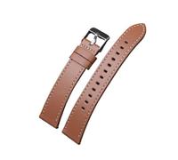 FEFHFKZCZZ Cinturino In Pelle For Orologio Da 20 Mm E 22, Adatto For Samsung For Galaxy Watch 7, 6, 5, 4, For Huawei GT5, GT4(Light brown,20mm)