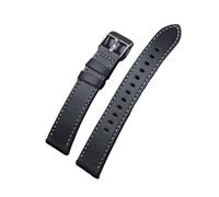 FEFHFKZCZZ Cinturino In Pelle For Orologio Da 20 Mm E 22, Adatto For Samsung For Galaxy Watch 7, 6, 5, 4, For Huawei GT5, GT4(Black,22mm)