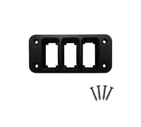 FEFHFKZCZZ Interruttore A Pulsante Verde E Blu For Verricello Da 12 V, Barra Luminosa A LED For Auto, Compressore, AUX, ON/OFF, Adatto For Toyota E For Tacoma.(3 Gang)