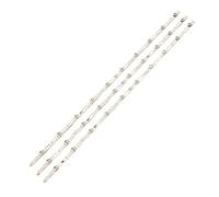 FEFHFKZCZZ Striscia LED Adatta For Samsung For UE43TU7090U UE43TU7100K UE43TU8070U UE43TU8000K UE43TU8002K UE43TU8005K UE43AU7190U(Kit 3pcs For 1 TV)