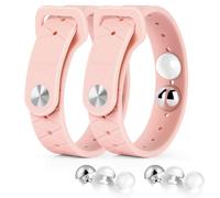 Fefod Braccialetti Antinausea, 2pcs Anti Nausea da Viaggio Bracciali, Anti Nausea Digitopressione, Senza Farmaco Fascia da Polso per Cinetosi Sollievo dai Mal di Testa (Rosa)