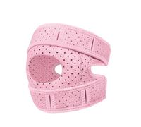 Fefod Ginocchiera Ortopedica, 1 Pezzi Ginocchiera a Compressione Doppia Rotula con Apertura Rotulea e Imbottiture in Silicone, Tutore Ginocchio Regolabile per Corsa,Sport, Artrite, Tendinite