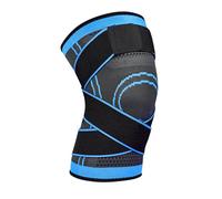 Fefod Ginocchiera Ortopedica per Uomo Donne, Tutore Ginocchio a Compressione Ginocchiere Palestra Regolabile, Antiscivolo Fascia Ginocchio Ortopedica per Artrosi Ginocchio, Menisco Lesionato, Sportiva