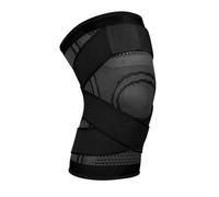 Fefod Ginocchiera Ortopedica per Uomo Donne, Tutore Ginocchio a Compressione Ginocchiere Palestra Regolabile, Antiscivolo Fascia Ginocchio Ortopedica per Artrosi Ginocchio, Menisco Lesionato, Sportiva