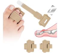 Fefod Raddrizzatore per Dita a Martello, 2 Pezzi Stecca per Dita Piegate per Donne & Uomini, Tutore Separatore Dita Piede, per Correggere le Dita a Martello, Dita Rotte, Dita Storte e Dita Sovrapposte