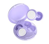 Fefod Tappi Orecchie Dormire, SNR 45 dB Tappi Auricolari in Silicone, Riutilizzabili Super Confortevoli Tappi per Orecchie, con 4 Paia in XS/S/M/L per Sonno, Concentrazione, Viaggi e Iperacusia