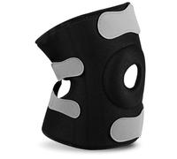Fefod Tutore Ginocchio, Ginocchiera Ortopedica Rotulea Confortevole con Stabilizzatori Laterali, Regolabile Ginocchiera Sportiva Traspirante per Corsa, Lesioni Menisco, Artrite, Infortunio Sportivo