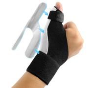 Fefod Tutore Pollice regolabile per entrambe le mani, Tutore Tunnel Carpale, Tutore Polso Pollice Supporto e Stecca per Spica, Trattamento per Rizoartrosi, Tenosinovite di Quervain, Artrite