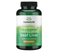 Fegato di manzo argentino essiccato, 500 mg - 120 capsule