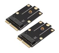 Fegtrty 2X Adattatore Convertitore M.2 NGFF Un Mini PCI-E per Scheda Bluetooth Wlan M.2 Wifi AX200 9260 8265 8260 per Laptop
