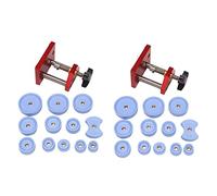 Fegtrty 2X Presse per Orologi Micropress Presse per Utensili per Orologi Micropress Medium Heavy Duty con 24 Matrici Nel Nylon per Riparazione Orologi