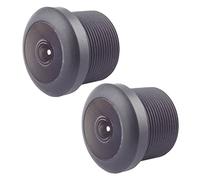 Fegtrty 2X Technology 1/3" 1.8mm 170 gradi grandangolare nero CCTV Lens per CCD Security Box Camera