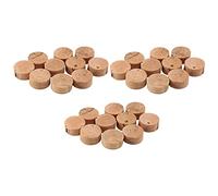 Fegtrty 30PZ Chiave 'Acqua Chiave 'Acqua Valvola Sputata Tappetino per Sughero per Trombone Accessori per Riparazione Diametro 9mm Spessore 4mm