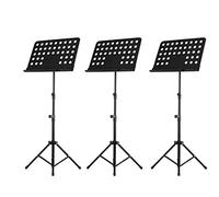 Fegtrty 3X Portatile Music Stand Strumenti Musicali Staccabili per Pianoforte Violino Chitarra Spartiti Musicali Accessori Parti