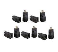 Fegtrty 5X 4K 3D 1.4 30M Extender a RJ45 Corso Cat 5e / 6 Adattatore Ethernet LAN Network