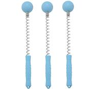 Fegtrty Massaggiatore Palla Hammer (6 Pezzi) Stick Manuale Beat Golf Ball Back Shoulder Massage (Blu)