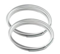 Fegtrtyoa 11 Iarde 0,24 Pollici di Larghezza Stecche Metalliche per Cucire Corsetti in Acciaio - Acciaio A Molla Bianca per Abiti da Sposa, Abiti da Sera, Shapewear