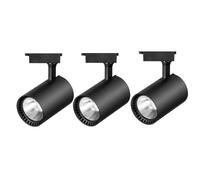 Fegtrtyoa 3Pcs 85v-265v Wide Voltage Led Track Light Clothing Shop Led Track Light per Negozio di Abbigliamento