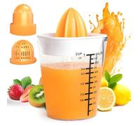 Fegtrtyoa 600 Ml (20 Once) 3in-1 Juicer di Citrus Manuale Multifunzionale, Pressa di Citrus, per Succo di Frutta e Marmellata ()