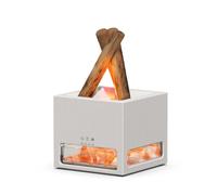 Fegtrtyoa Automatic Fragrance Flame Essential Oil Diffuser Aromatherapy 2-in-1 Lamp Humidifier Aroma Diffuser A