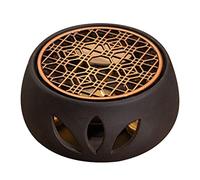 Fegtrtyoa Base del Supporto per Scaldavivande nel Ceramica Base Isolante per Scaldavivande Scaldabagno per Tè e Caffè Supporto per Base Riscaldante per Candele Cave C