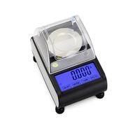 Fegtrtyoa Bilancia Digitale Milligrammi Gioielli 50g X0.001g Touch LCD Elettronica Contando Laboratorio Peso Bilancia