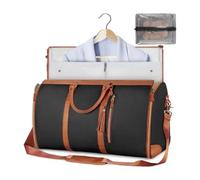 Fegtrtyoa Borsa Porta Abiti Pieghevole da Viaggio Borsa Porta Abiti Multifunzionale Borsa da Viaggio Borsa Porta Abiti per Borsa Porta Abiti,Nero