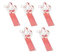 Fegtrtyoa Campanelli Eolici Giapponesi in Vetro Decorazione per La Stanza Decorazione per La Casa Campanello da Parete Decorazioni per Esterni Nuvole