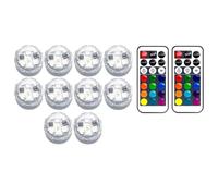 Fegtrtyoa Candele LED Subacquee Mini Luci Sommergibili con per Feste, Matrimoni, Halloween, Centrotavola di Zucche