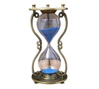 Fegtrtyoa Clessidra Vintage In Metallo, Decorazione per La Casa, Regalo di Compleanno, Stelle, Luna e Sole, Decorazione