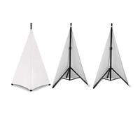 Fegtrtyoa Copertura Universale per Treppiede, Gonna Laterale, Materiale Estensibile per Supporto per Altoparlanti con Luci da DJ