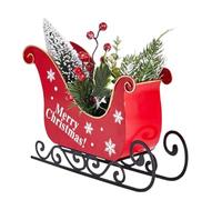 Fegtrtyoa Decorazioni Festive per L'Albero di Natale, Decorazioni A Slitta 3D Scavate per Interni, per Durante Le Vacanze al Chiuso, per L'Albero di Natale