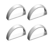 Fegtrtyoa Fibbia per Tovaglioli Alla Moda Porta Tovaglioli Porta Tovaglioli A Forma di D Porta Tovaglioli Moderno e Semplice Porta Tovaglioli Opaco