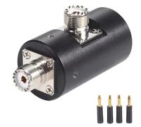 Fegtrtyoa Filettatura di Base M10 SO-239 per Antenna GP Portatile A Onde Corte per Antenna Montata su Treppiede -12 per Veicoli All'Aperto